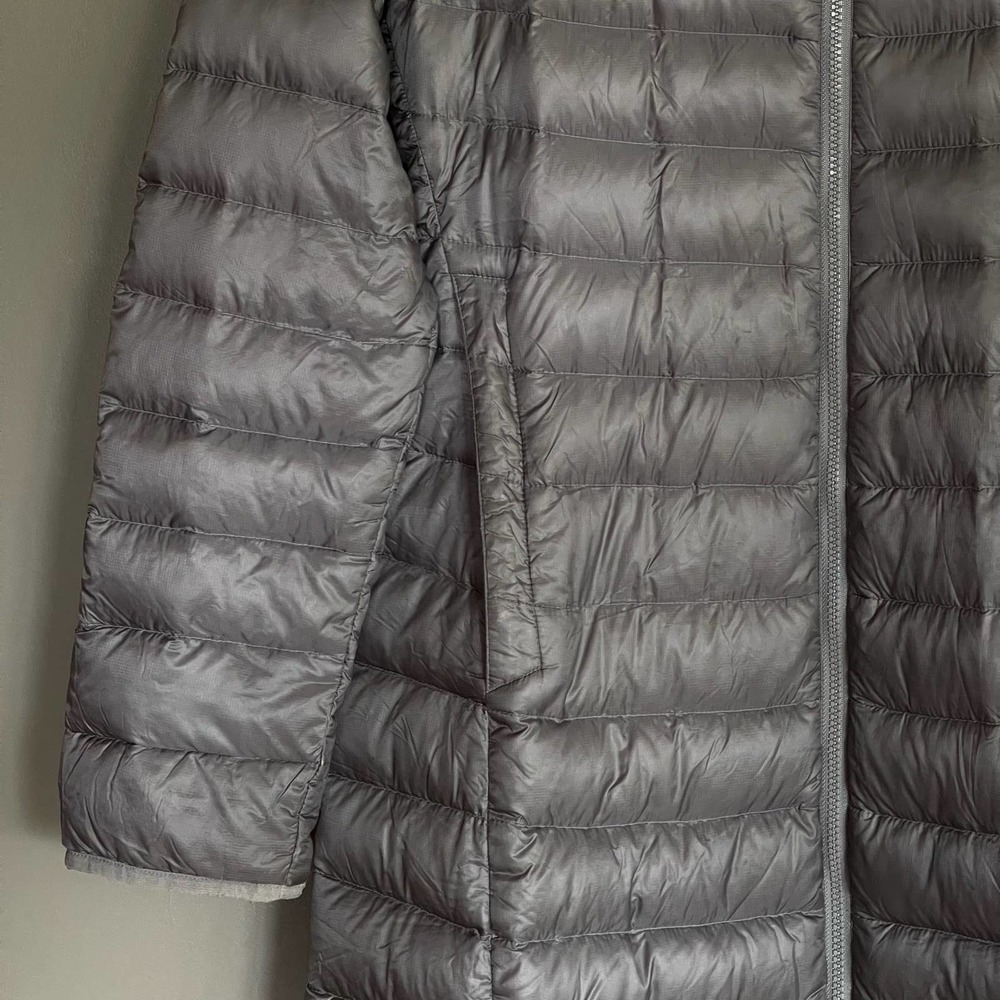 The North Face Puffer Coat Grey Size XL 700 Fill Parka Warm Comfortable Classic - Picture 9 of 16